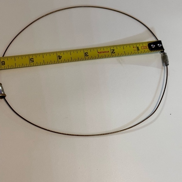 Elegant Artisan Multi Gemstone Pendant Hand Crafted 40mm Wire Necklace 4006 - Picture 10 of 16